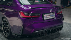 TAKD Carbon Fiber Rear Diffuser & Canards for BMW M4 G82 G83 2021-ON - Performance SpeedShop