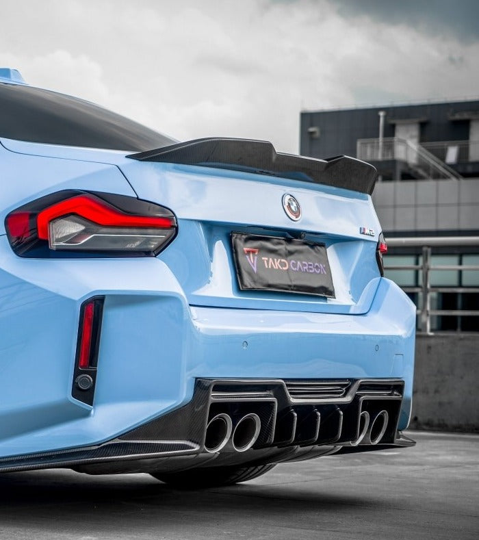 TAKD Carbon Fiber Rear Diffuser for BMW M2 & M2C G87 2023-ON - Performance SpeedShop