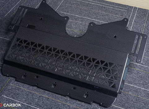 TAKD Carbon Fiber Skid Plate for BMW M3 G80 & M4 G82 G83 2021-ON - Performance SpeedShop