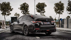 TAKD Carbon Fiber Rear Diffuser & Rear Canards for BMW 4 Series G26 Gran coupe M440i 430i