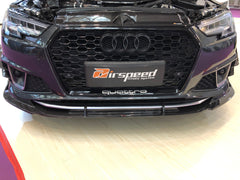 TAKD Carbon Carbon Fiber Front Lip for Audi A4 S-Line & S4 2017-2019 B9