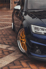 TAKD Carbon Carbon Fiber Front Lip for Audi A4 S-Line & S4 2017-2019 B9