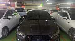 TAKD Carbon Carbon Fiber Hood Bonnet Ver.2 for Audi A4 & S4 2017-ON B9 B9.5