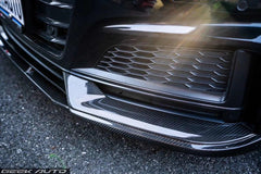 TAKD Carbon Dry Carbon Fiber Front Lip for Audi S5 & A5 S Line 2017-2019 B9
