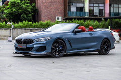 TAKD Carbon Dry Carbon Fiber Front Lip Ver.2 for BMW G14 G15 G16 8 Series 840i 850i