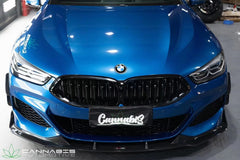 TAKD Carbon Dry Carbon Fiber Front Lip Ver.1 for BMW G14 G15 G16 8 Series 840i 850i