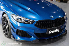TAKD Carbon Dry Carbon Fiber Front Lip Ver.1 for BMW G14 G15 G16 8 Series 840i 850i