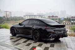 TAKD Carbon Dry Carbon Fiber Rear Diffuser Ver.1 for BMW G14 G15 G16 8 Series 840i 850i