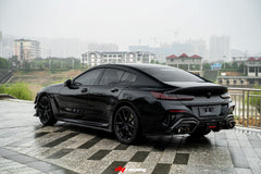 TAKD Carbon Dry Carbon Fiber Rear Diffuser Ver.1 for BMW G14 G15 G16 8 Series 840i 850i