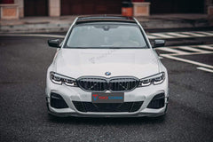 TAKD Carbon Carbon Fiber Front Lip Ver.2 for BMW 3 Series G20 330i M340i 2019-2022