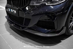 TAKD Carbon Carbon Fiber Front Lip Ver.1 for BMW 3 Series G20 330i M340i 2019-2022