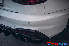 TAKD Carbon Dry Carbon Fiber Rear Diffuser & Rear Canards Ver.2 For Audi S4 & A4 S-Line B9.5 2020-ON