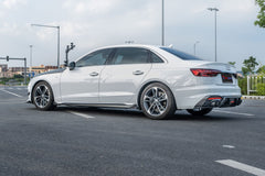 TAKD Carbon Dry Carbon Fiber Side Skirts For Audi S4 & A4 S-Line B9.5 2020-ON