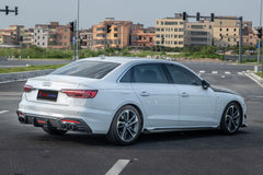 TAKD Carbon Dry Carbon Fiber Rear Diffuser Ver.1 For Audi S4 & A4 S-Line B9.5 2020-ON