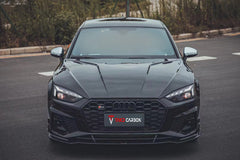 TAKD Carbon Dry Carbon Fiber Double-sided Hood Bonnet For Audi RS5 & S5 & A5 S-Line & A5 B9 B9.5 2017-ON