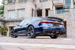 TAKD Carbon Dry Carbon Fiber Rear Diffuser for Audi A7 S-Line & S7 C8 2018-ON