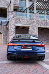 TAKD Carbon Dry Carbon Fiber Rear Diffuser for Audi A7 S-Line & S7 C8 2018-ON