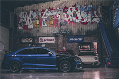 TAKD Carbon Pre-preg Carbon Fiber Front Fenders for Audi RS3 8V 2018-2020