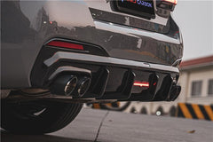 TAKD Carbon Dry Carbon Fiber Rear Diffuser for BMW 5 Series G30 2021-ON Facelift