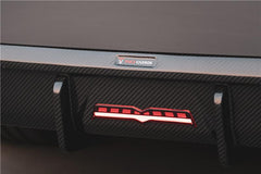 TAKD Carbon Dry Carbon Fiber Rear Diffuser for BMW 5 Series G30 2021-ON Facelift