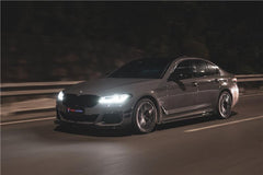 TAKD Carbon Dry Carbon Fiber Side Skirts for BMW 5 Series G30 2017-ON