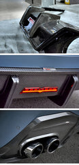 TAKD Carbon Dry Carbon Fiber Rear Diffuser Ver.1 for BMW G14 G15 G16 8 Series 840i 850i