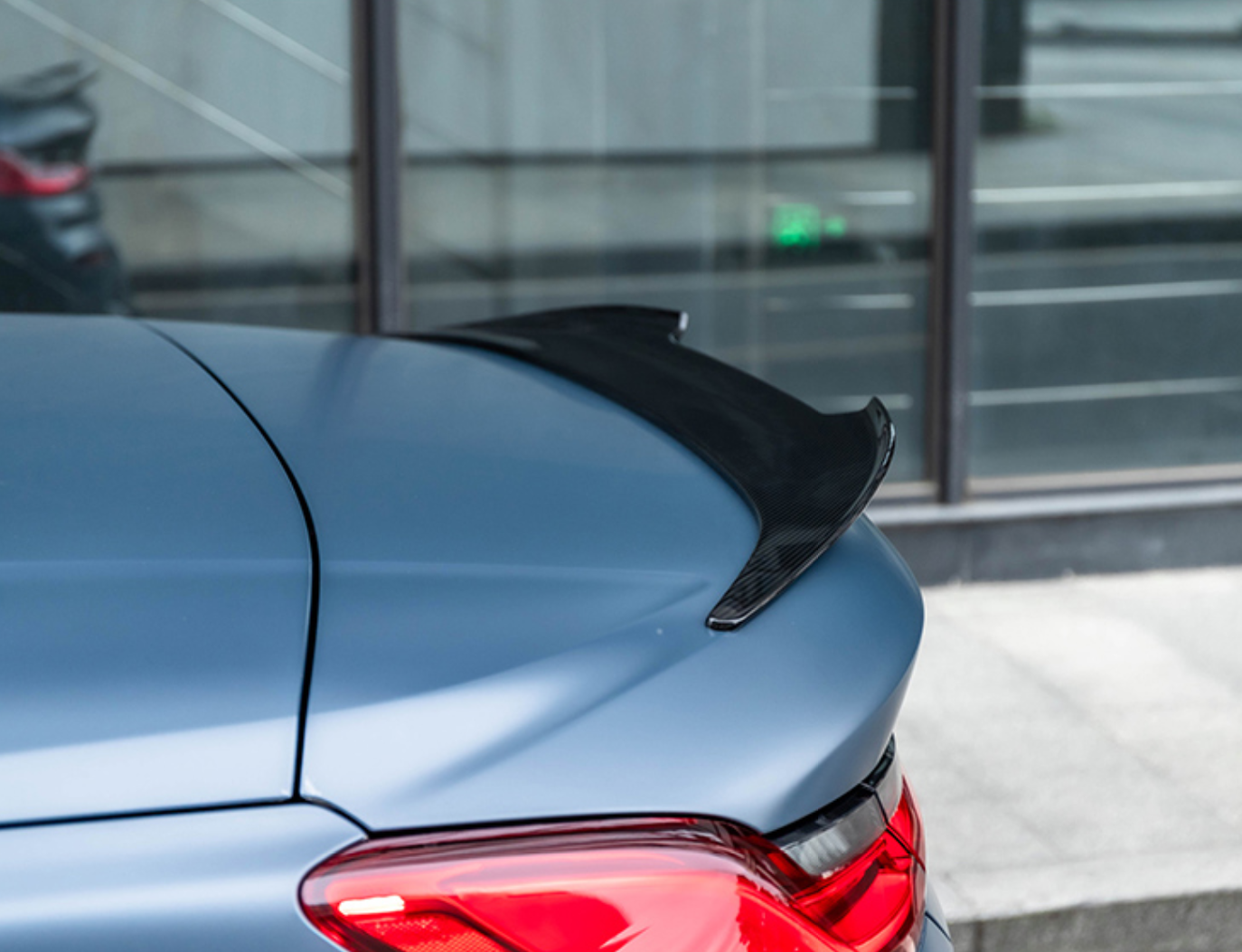 TAKD Carbon Dry Carbon Fiber Rear Spoiler for BMW G14 8 Series Convertible