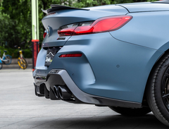 TAKD Carbon Dry Carbon Fiber Rear Spoiler for BMW G14 8 Series Convertible