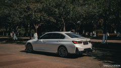 TAKD Carbon Fiber Side Skirts Ver.3 for BMW 3 Series G20 330i M340i 2019-ON