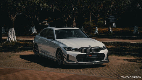 TAKD Carbon Fiber Side Skirts Ver.3 for BMW 3 Series G20 330i M340i 2019-ON