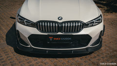 TAKD Carbon Fiber Front Lip for BMW 3 Series G20 330i M340i 2023-ON LCI