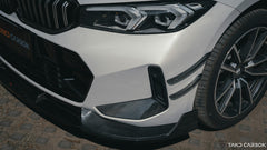 TAKD Carbon Fiber Front Lip for BMW 3 Series G20 330i M340i 2023-ON LCI