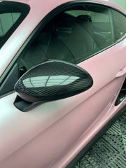 TAKD Carbon Pre-preg Carbon Fiber Aftermarket Parts - Side Skirts Ver.2 for Porsche 718 Boxster Cayman GT4 GT4RS Spyder - performance speedshop