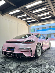 TAKD Carbon Pre-preg Carbon Fiber Rear Bumper & Diffuser for Porsche 718 Boxster / Cayman