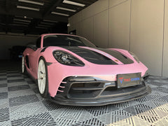 TAKD Carbon Pre-preg Carbon Fiber Aftermarket Parts -  Hood Bonnet Ver.2 for Porsche 718 Boxster / Cayman & 911 991.1 991.2 - performance speedshop