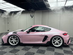 TAKD Carbon Pre-preg Carbon Fiber Rear Bumper & Diffuser for Porsche 718 Boxster / Cayman