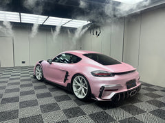 TAKD Carbon Pre-preg Carbon Fiber Aftermarket Parts - Side Skirts Ver.2 for Porsche 718 Boxster Cayman GT4 GT4RS Spyder - performance speedshop