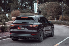 TAKD Carbon Fiber Rear Diffuser for Porsche Cayenne 9Y0 2018-ON