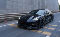 TAKD Carbon Carbon Fiber Side Skirts for Porsche Panamera 4 & 4S & Turbo 971 2017-ON