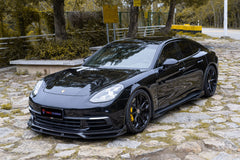 TAKD Carbon Carbon Fiber Side Skirts for Porsche Panamera 4 & 4S & Turbo 971 2017-ON