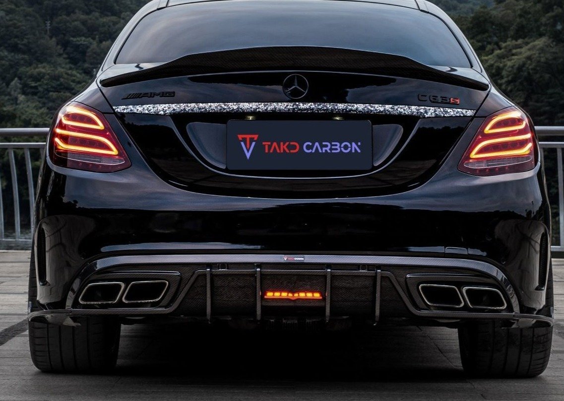 Boca Carbon Front-Einsatz 3-teilig Edition 1 Style für Mercedes Benz  C-Klasse W205 C63 AMG