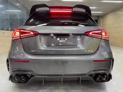 TAKD Carbon Fiber Roof Spoiler for Mercedes Benz A45 A35 A220 Hatchback W177 2019-ON