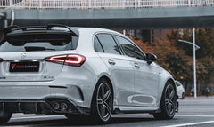 TAKD Carbon Fiber Side Skirts for Mercedes Benz A45 A35 A220 W177 2019-ON